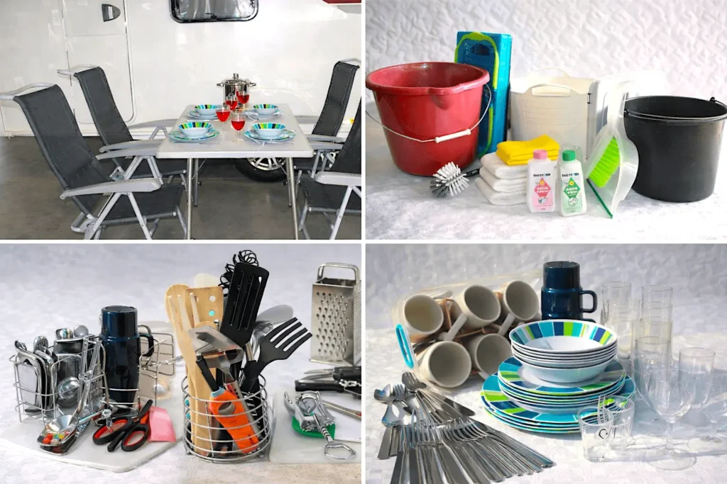 all-inclusive-inventaris-camper-of-caravan-huren Bij het huren van caravan of camper, een complete inventaris, zonder extra kosten.